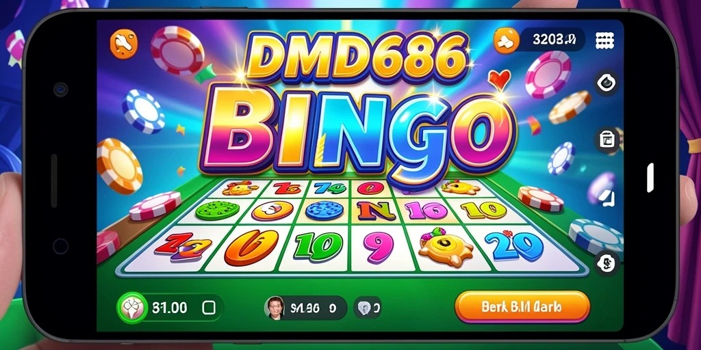 Tampilan gameplay menarik DMD686 dalam permainan Bingo.