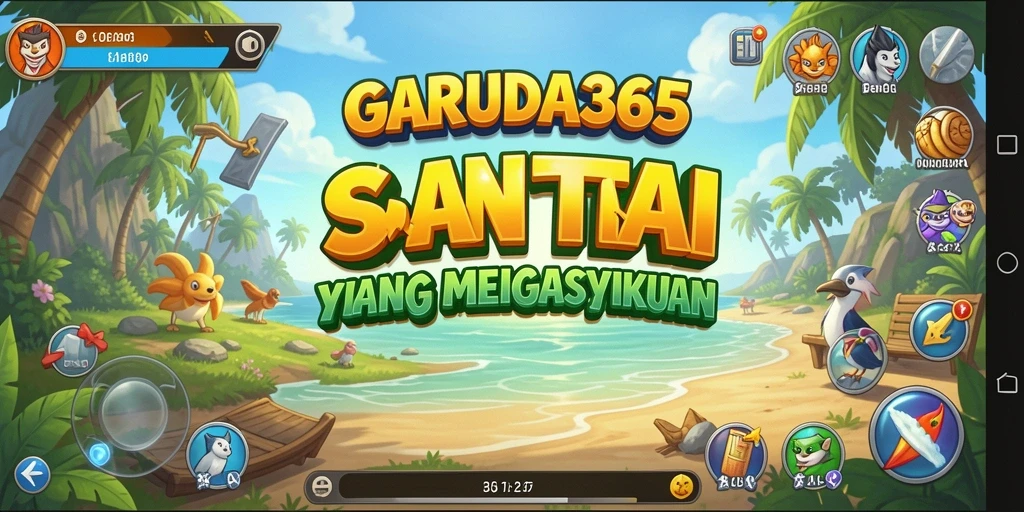 Tampilan gameplay GARUDA365 yang seru dan menghibur.