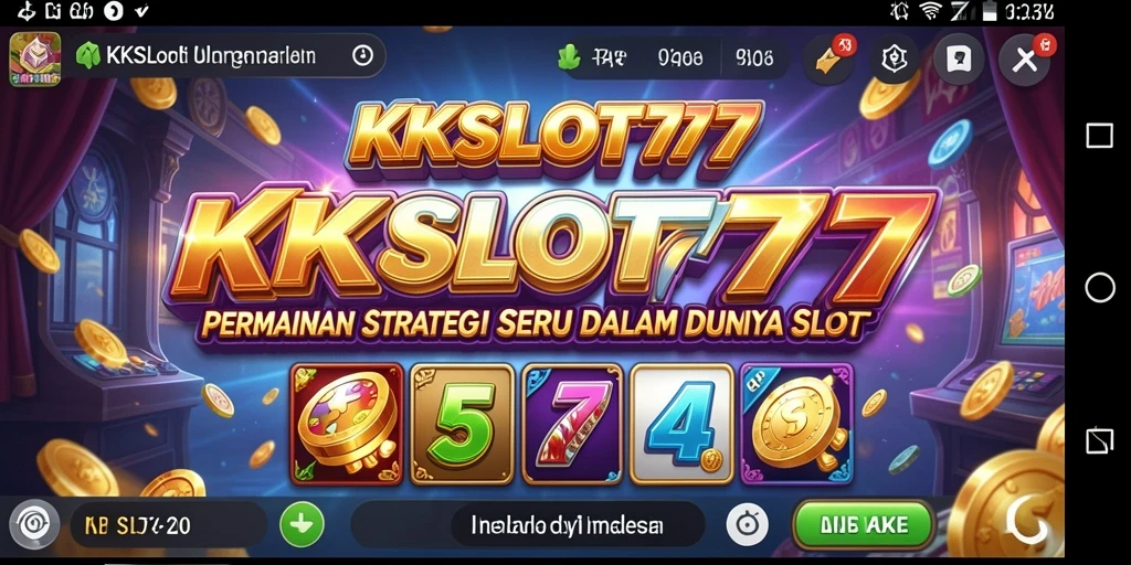 Tampilan gameplay mendebarkan dari KKSLOT777 yang penuh strategi.
