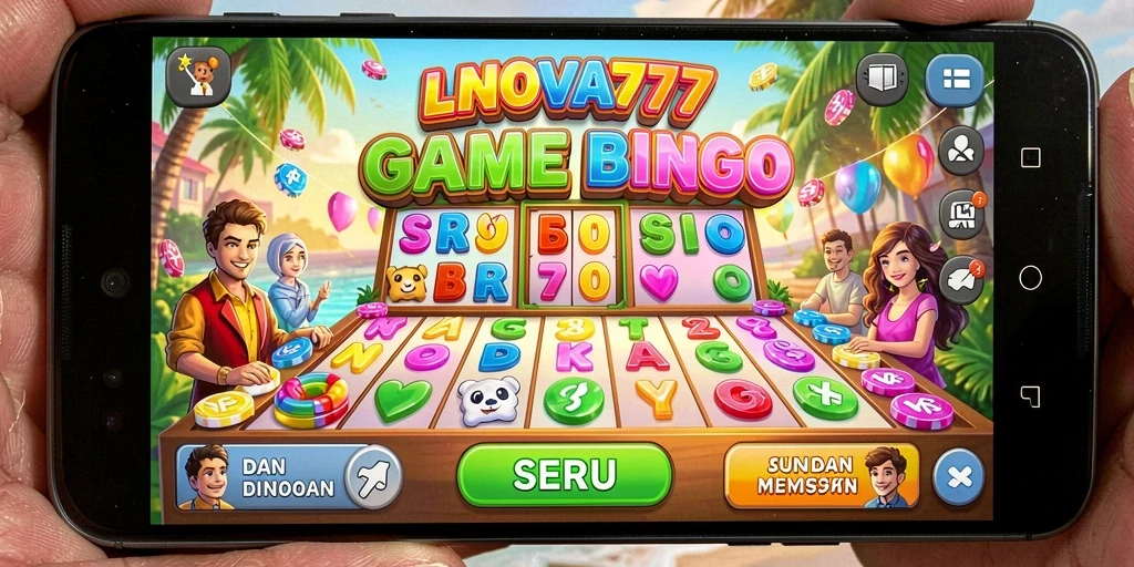 Tangkapan layar LNOVA777 menampilkan gameplay seru dan interaktif di Bingo.