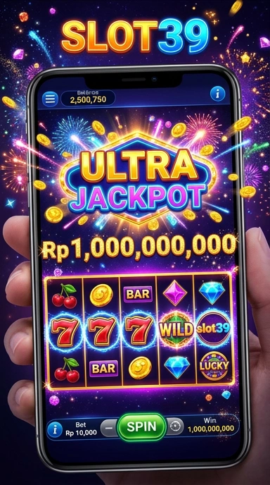 Tampilan antarmuka aplikasi slot39 yang menarik.